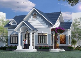 MẪU NHÀ MÁI THÁI ĐẸP