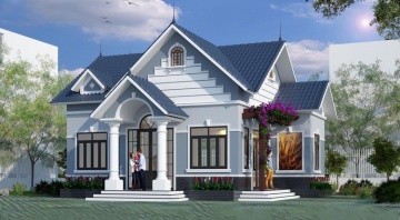 MẪU NHÀ MÁI THÁI ĐẸP