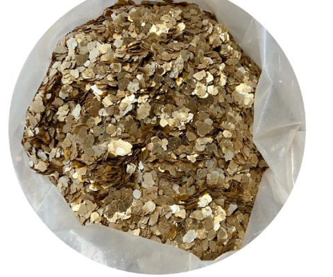 VẢY MICA VÀNG 20 MESH